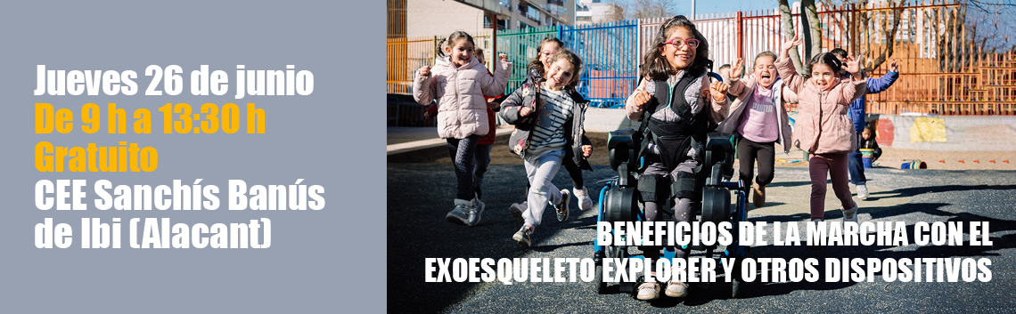 Beneficios de la marcha con el exoesqueleto Explorer y otros dispositivos, en Ibi (Alacant) - Rehagirona